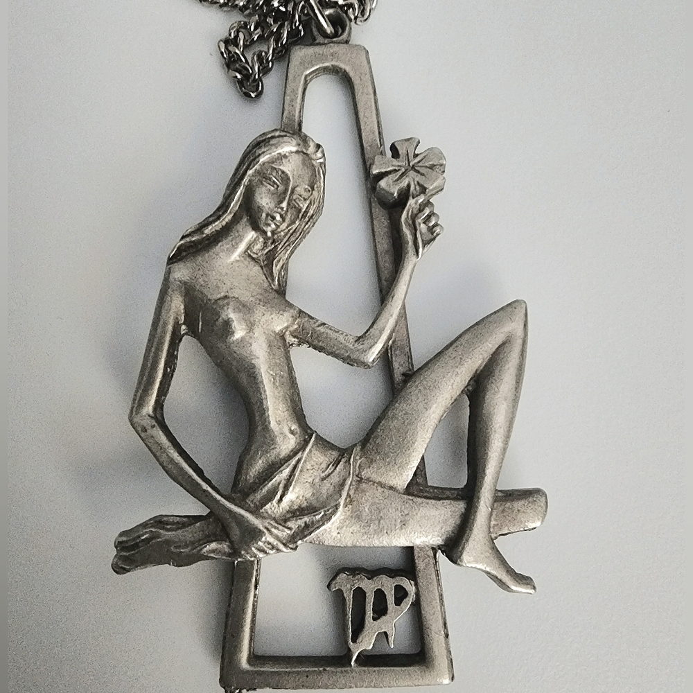 Vintage VIRGO Pendant